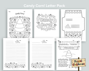 Candy Corn Letter Pack