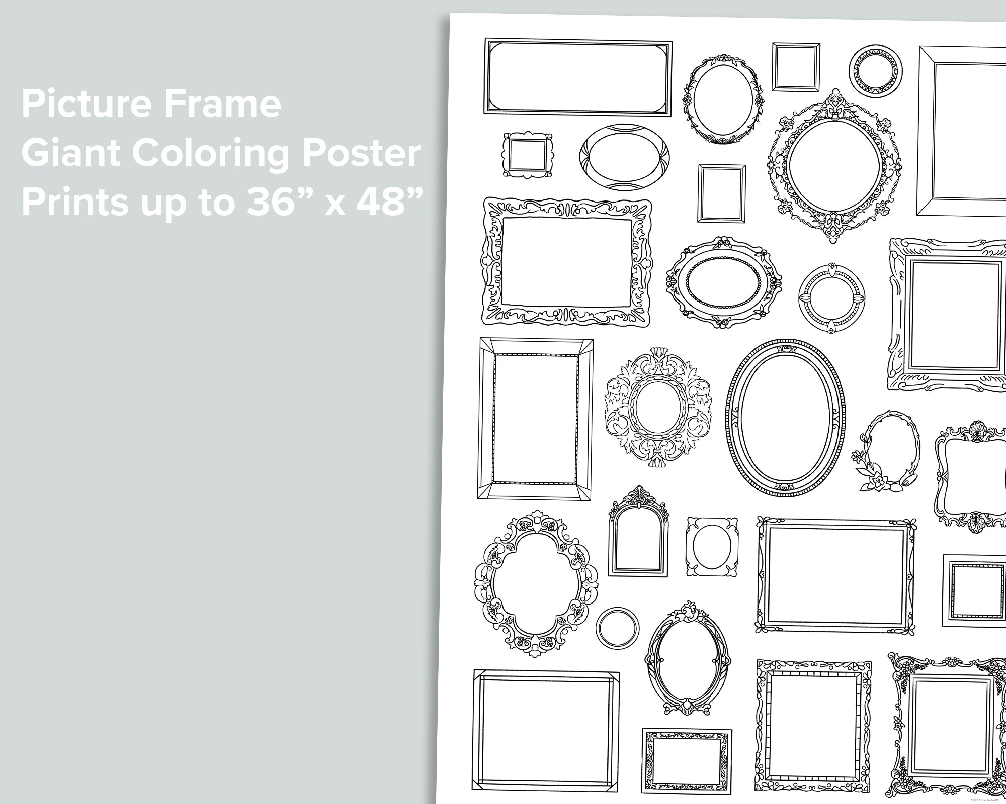 Giant Coloring Poster Collection