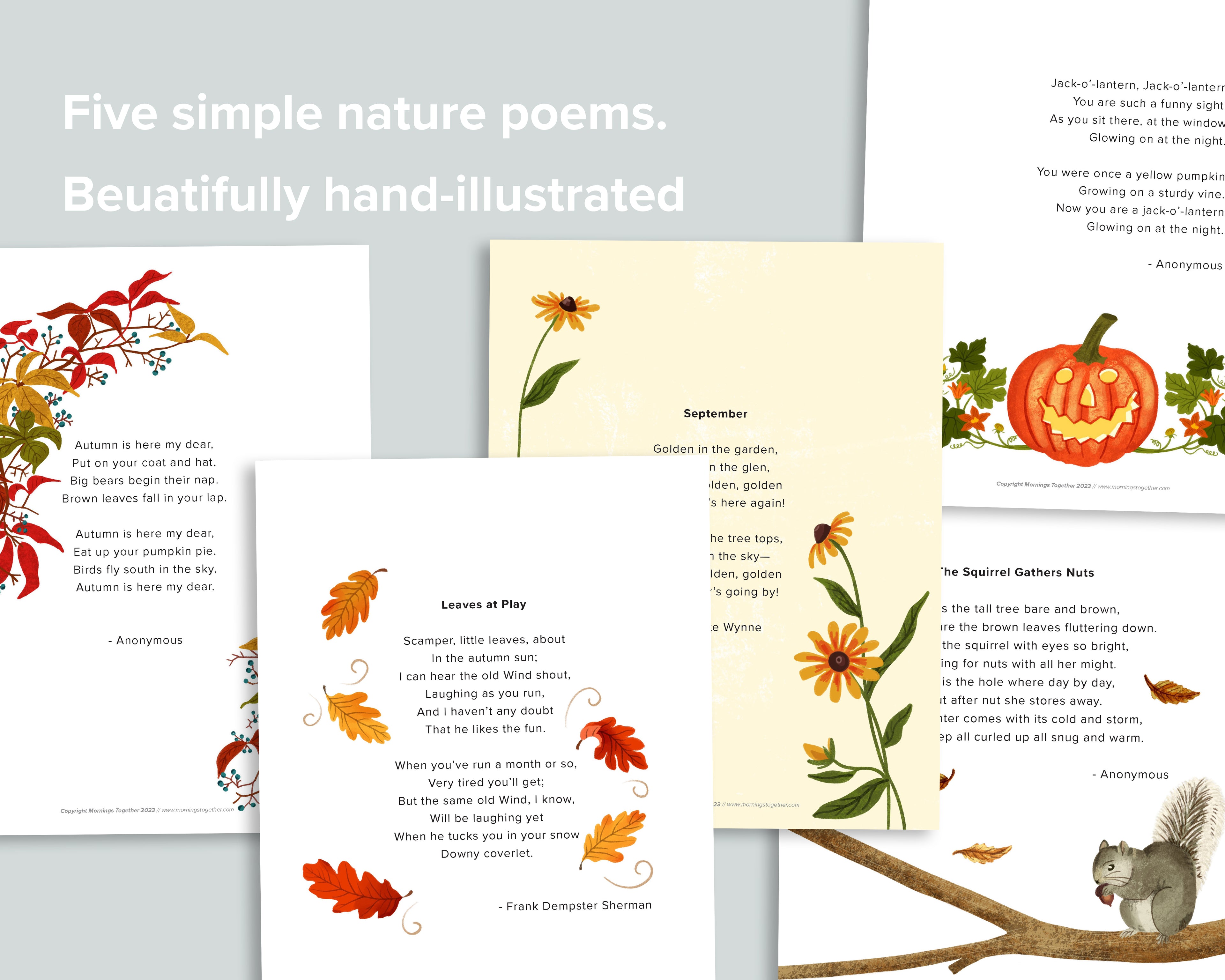Morning Book, Autumn