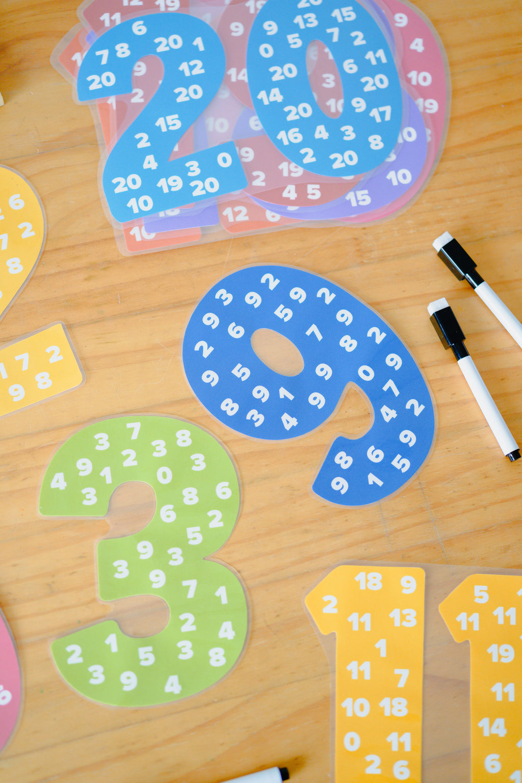 Giant Number Cutouts
