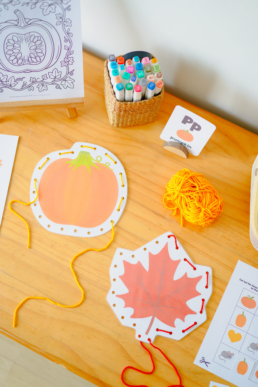 Lacing Cards