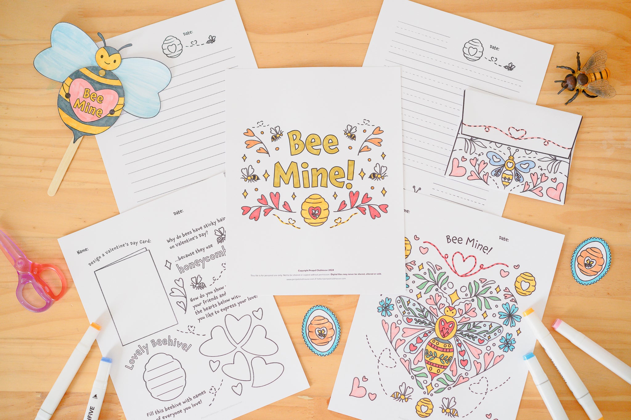 Bee Mine Letter Pack