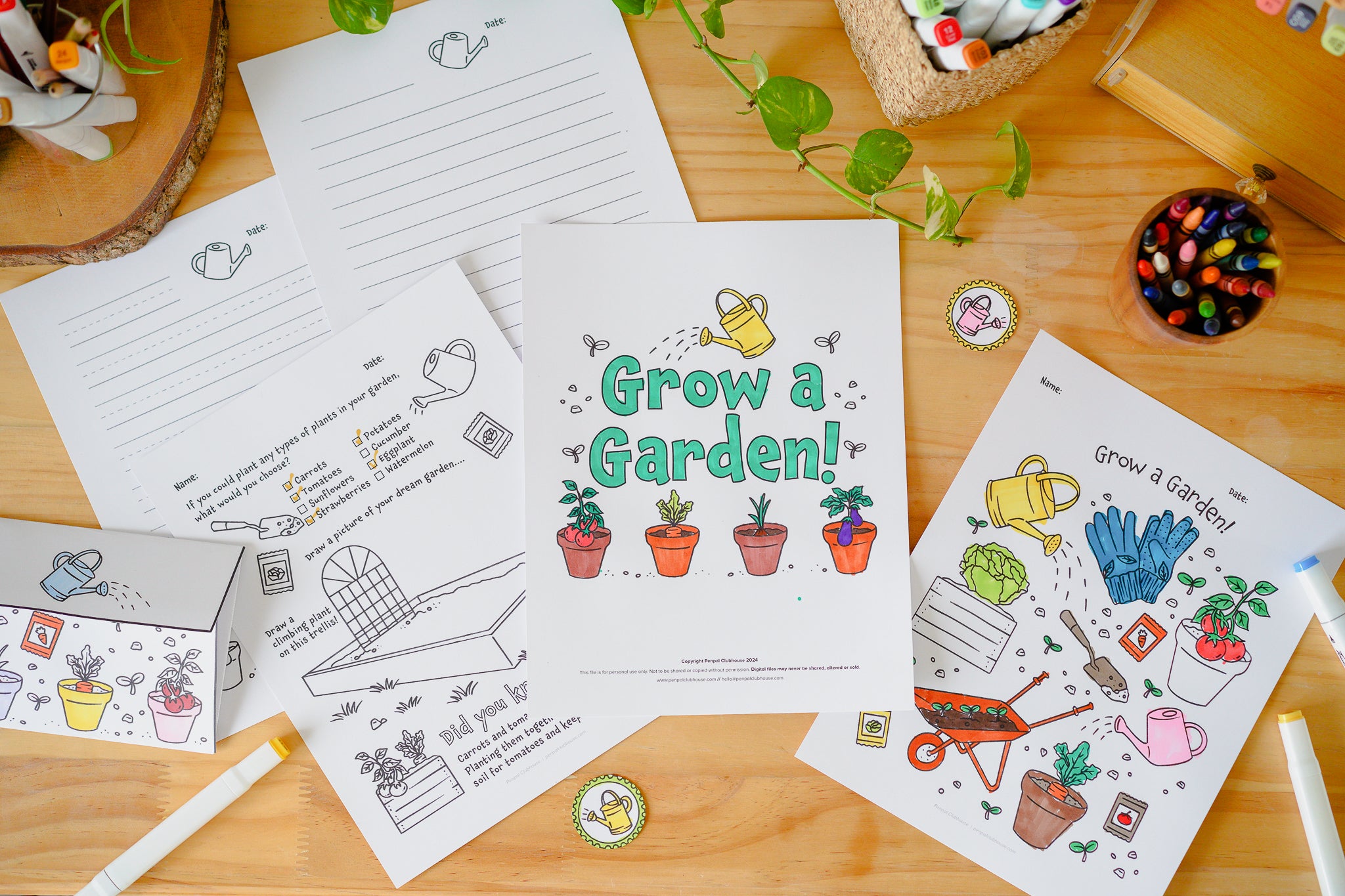 Grow a Garden Letter Pack