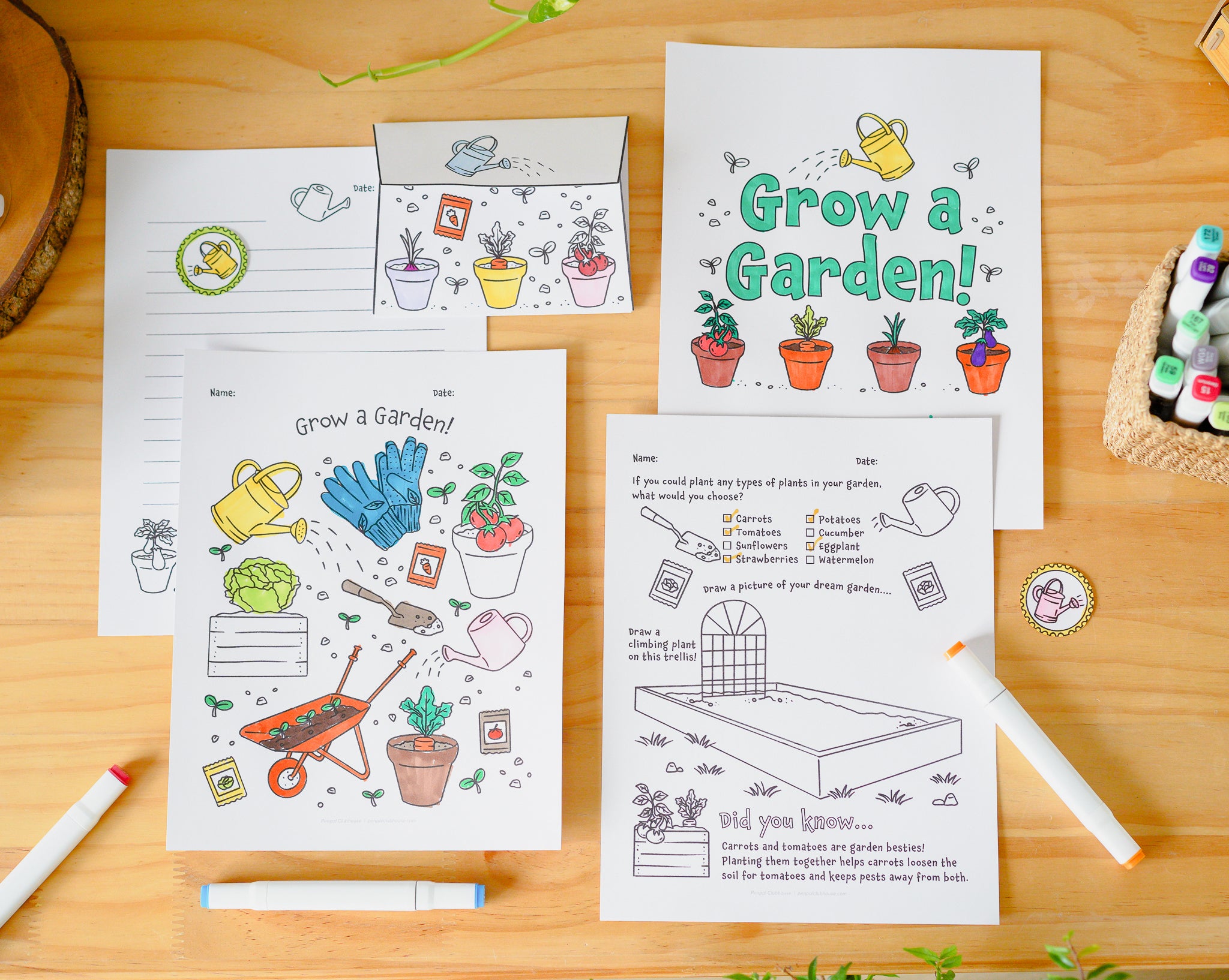 Grow a Garden Letter Pack