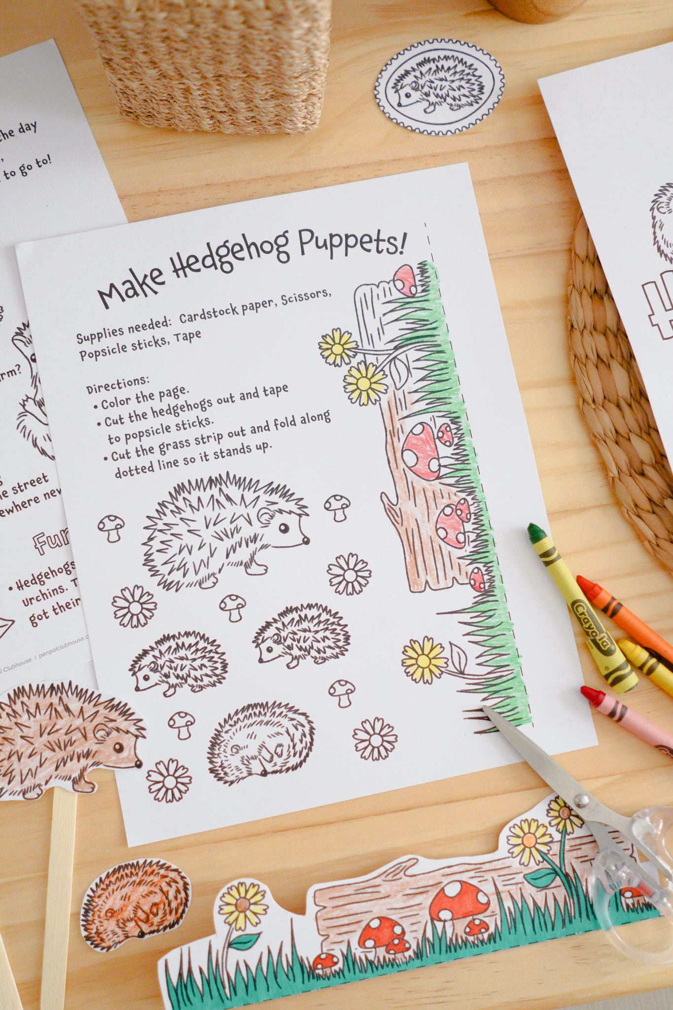 Hedgehogs Letter Pack