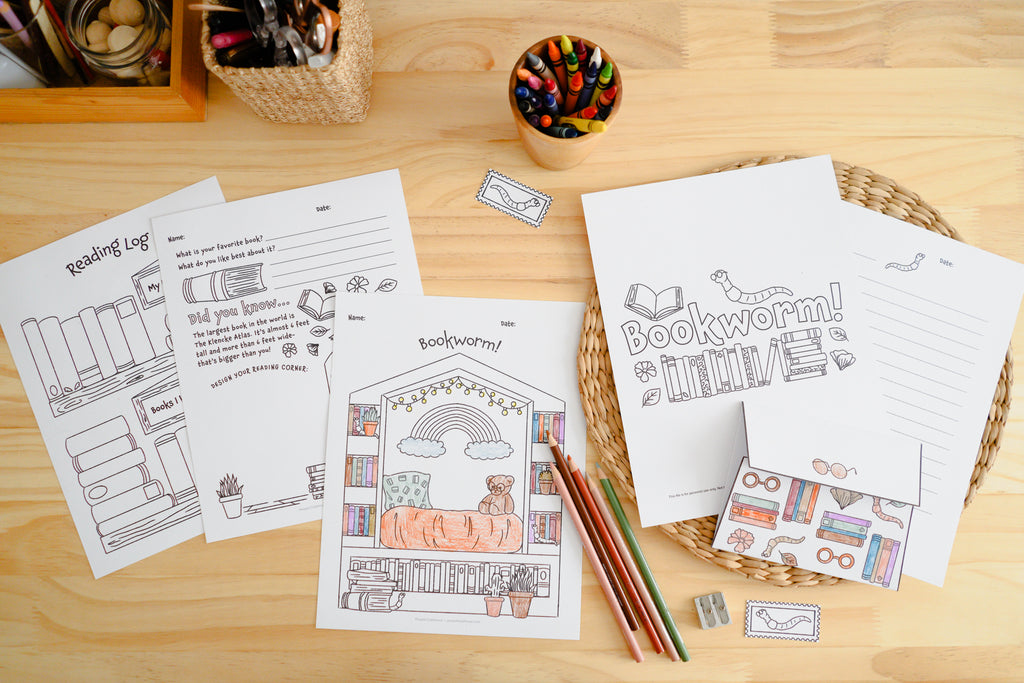 Bookworm! Letter Pack