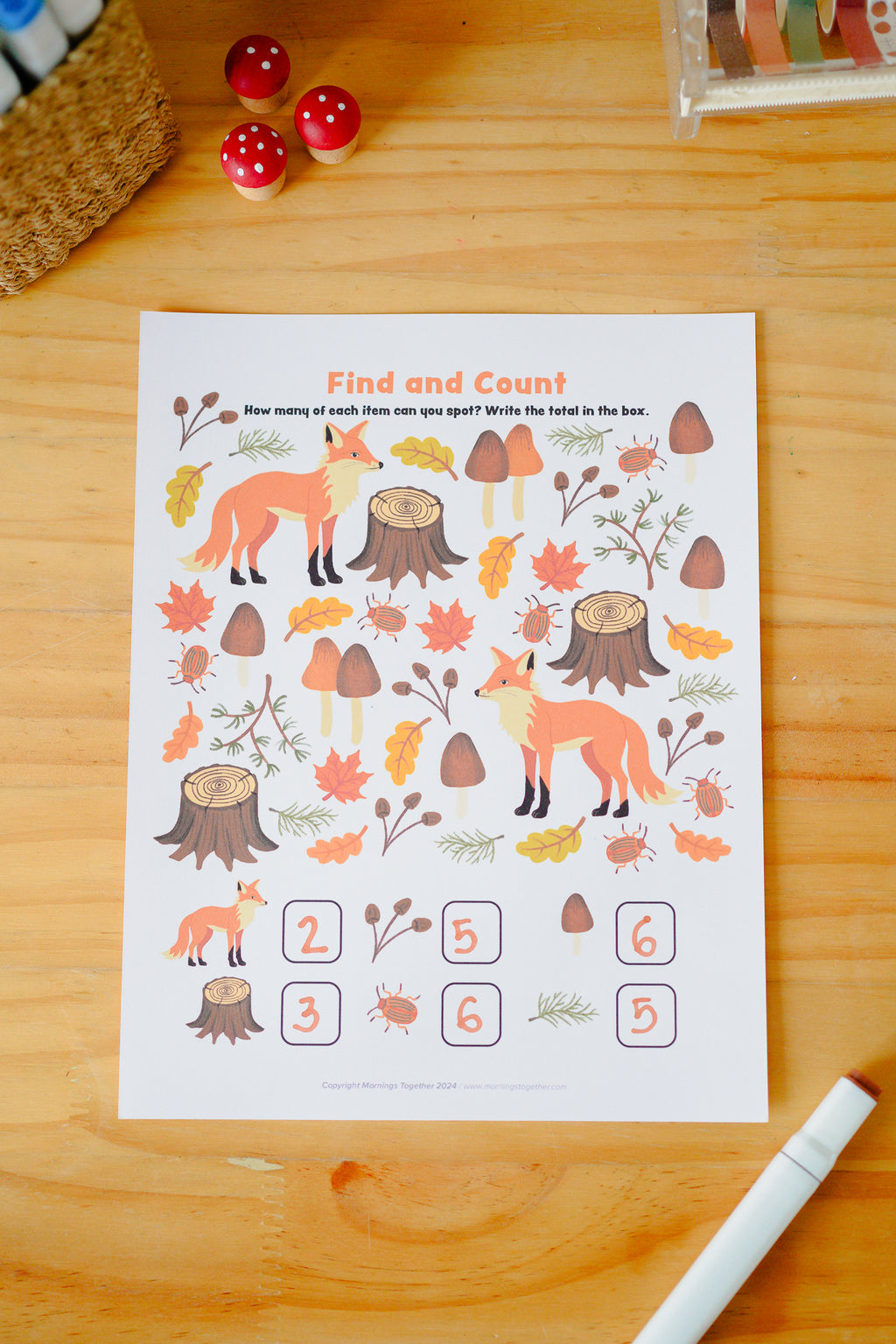Morning Basket Subscription (November)