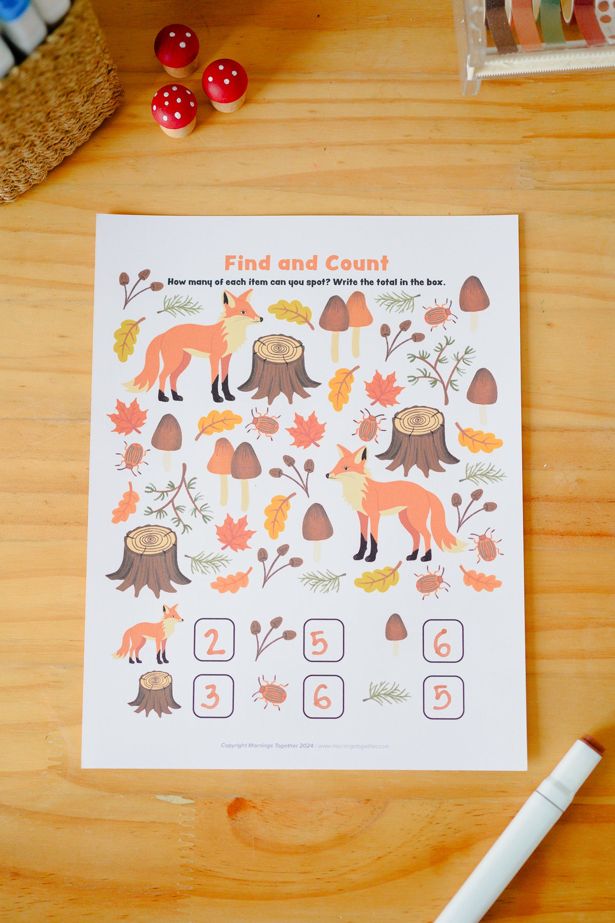 Morning Basket Subscription (November)