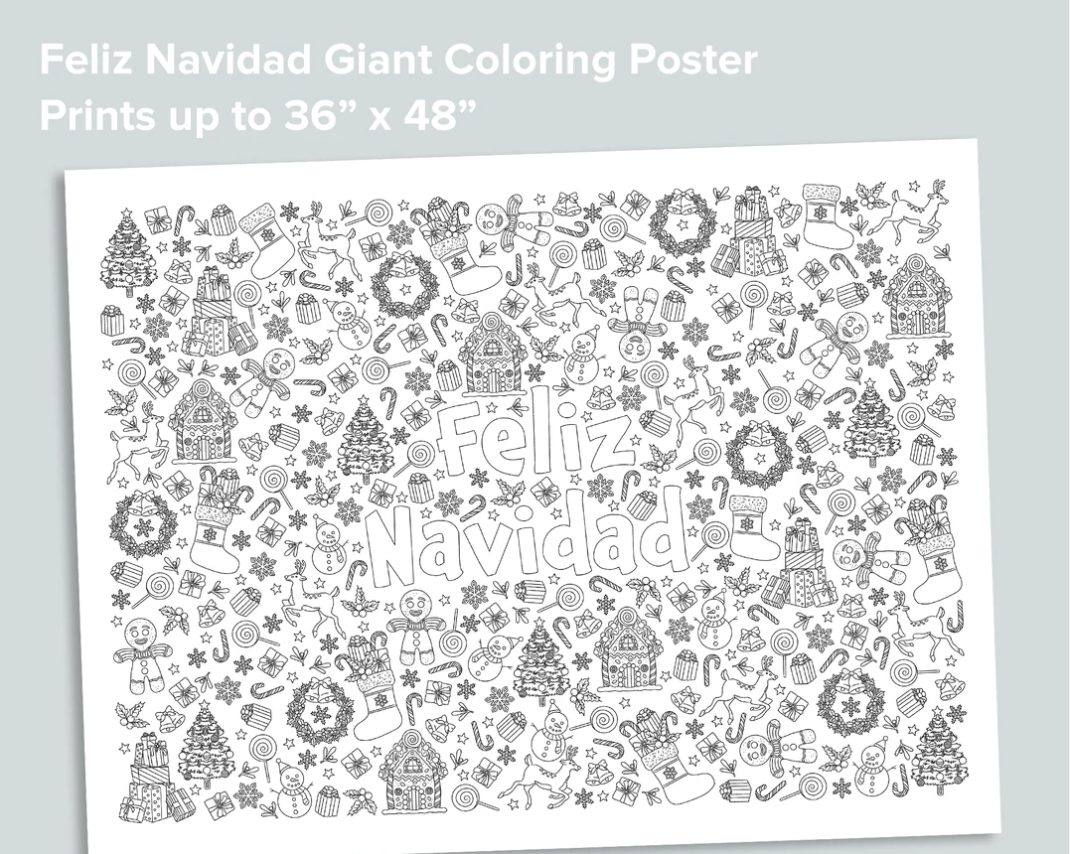 Giant Coloring Poster Collection