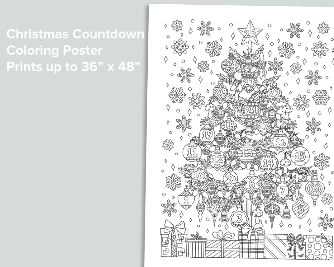 Giant Coloring Poster Collection