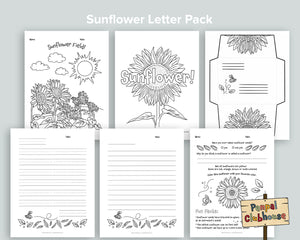 Sunflower Letter Pack