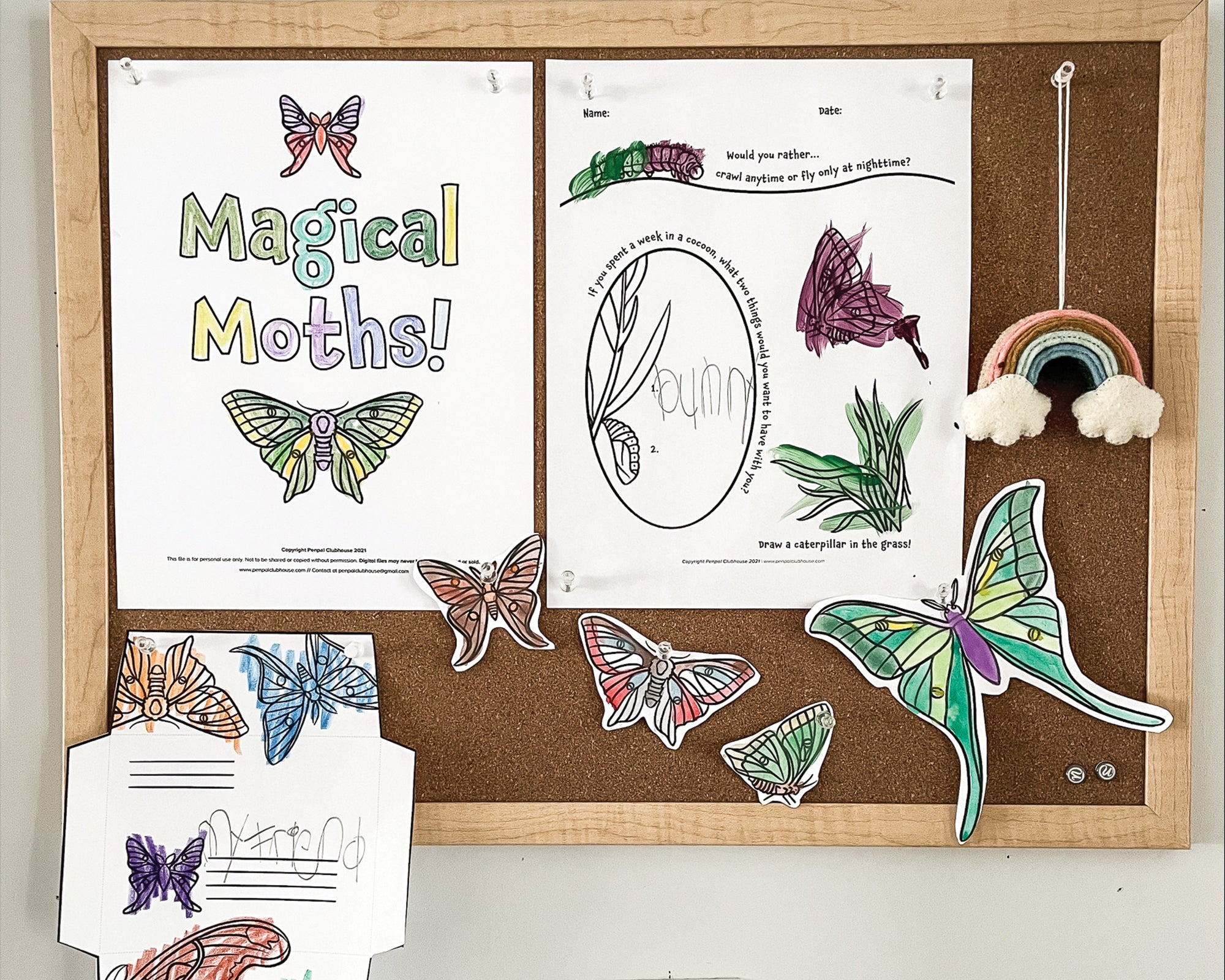 Moths Letter Pack