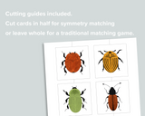 Beetle Matching Cards