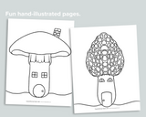 Mushroom House Templates Freebie