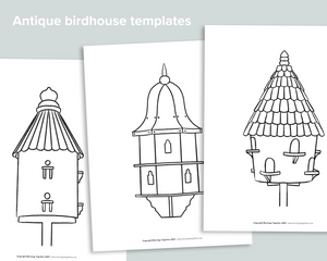 Birdhouse Templates Freebie