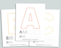 ABC Tracing Pages