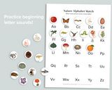 Nature Beginning Sounds ABC Activity