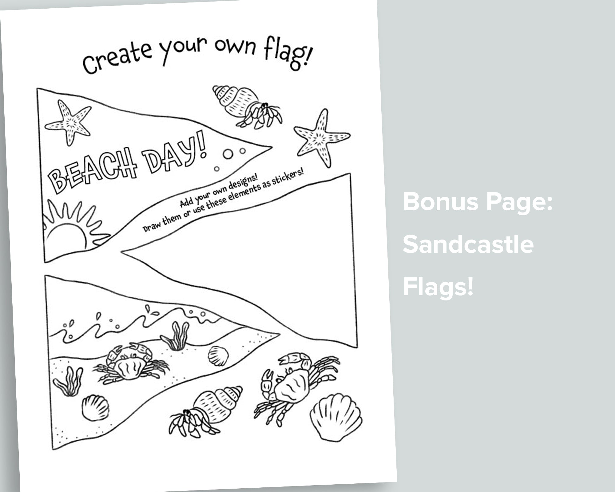 Beach Day Letter Pack