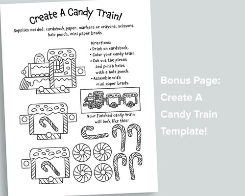Candy Cane Lane Letter Pack