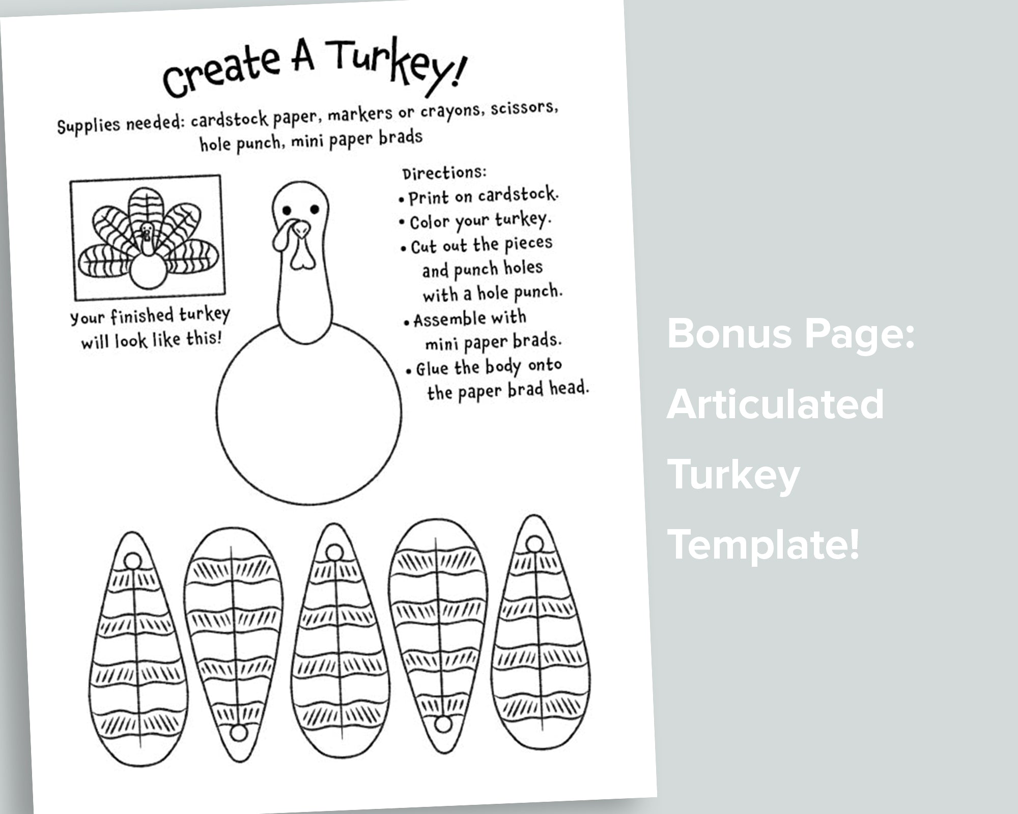 Bonus Page Mockup 3774724f 0ce9 49dd a750 turkey time letter pack – mornings together
