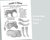 Z is for Zebra Letter Pack