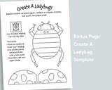 Little Ladybugs Letter Pack