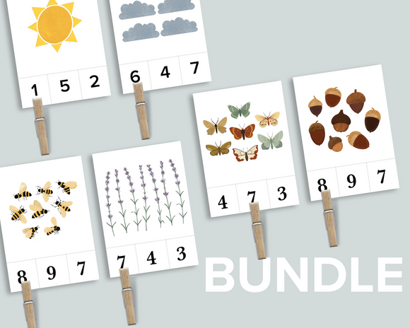 Count & Clip Cards Bundle