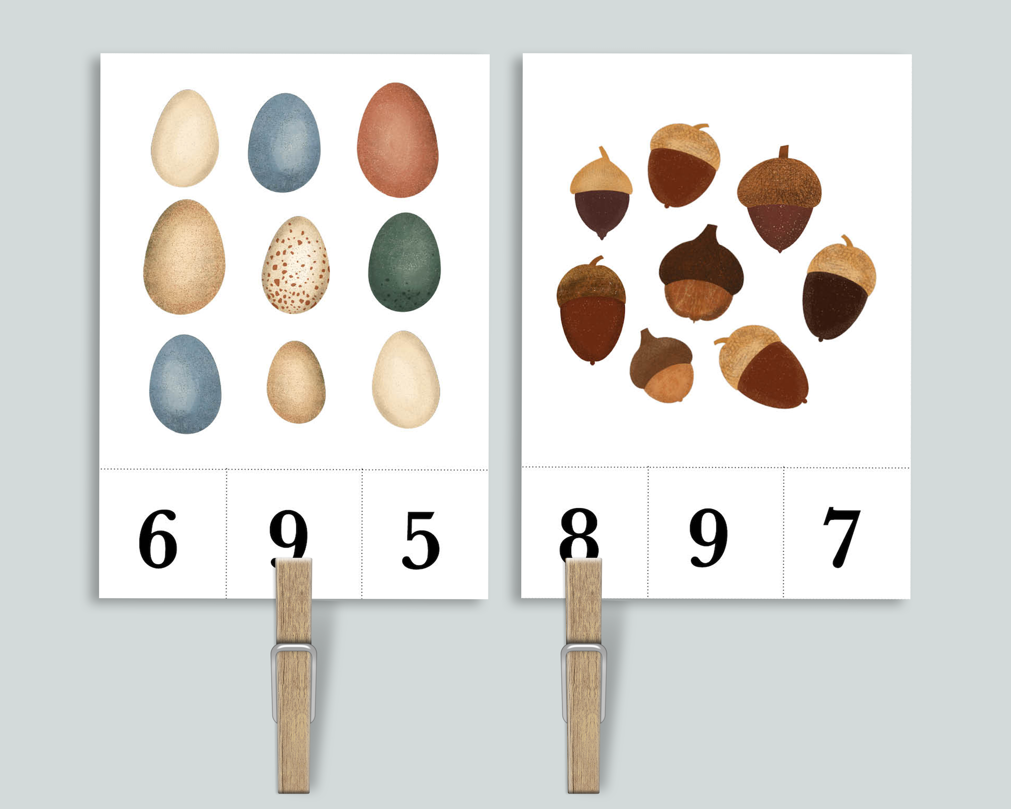 Count & Clip Cards Bundle