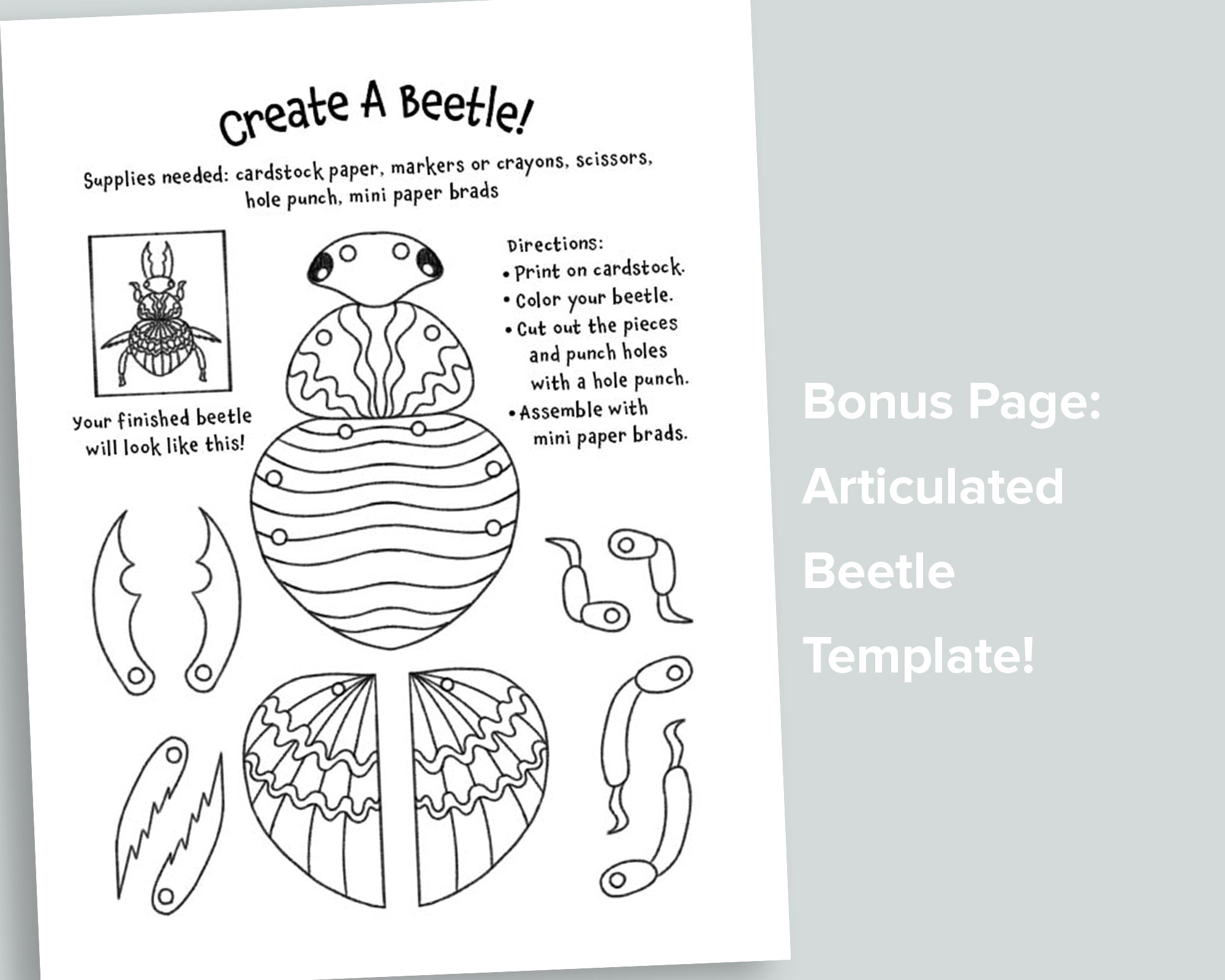 Don't Bug Me! Letter Pack