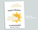 Weather Flashcards (Spanish)