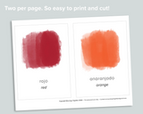 Colors Flashcards (Spanish)