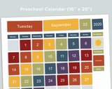 Preschool Calendar Board, Large