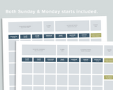 Preschool Calendar Board, Large (French)