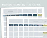 Preschool Calendar Board, Large (French)