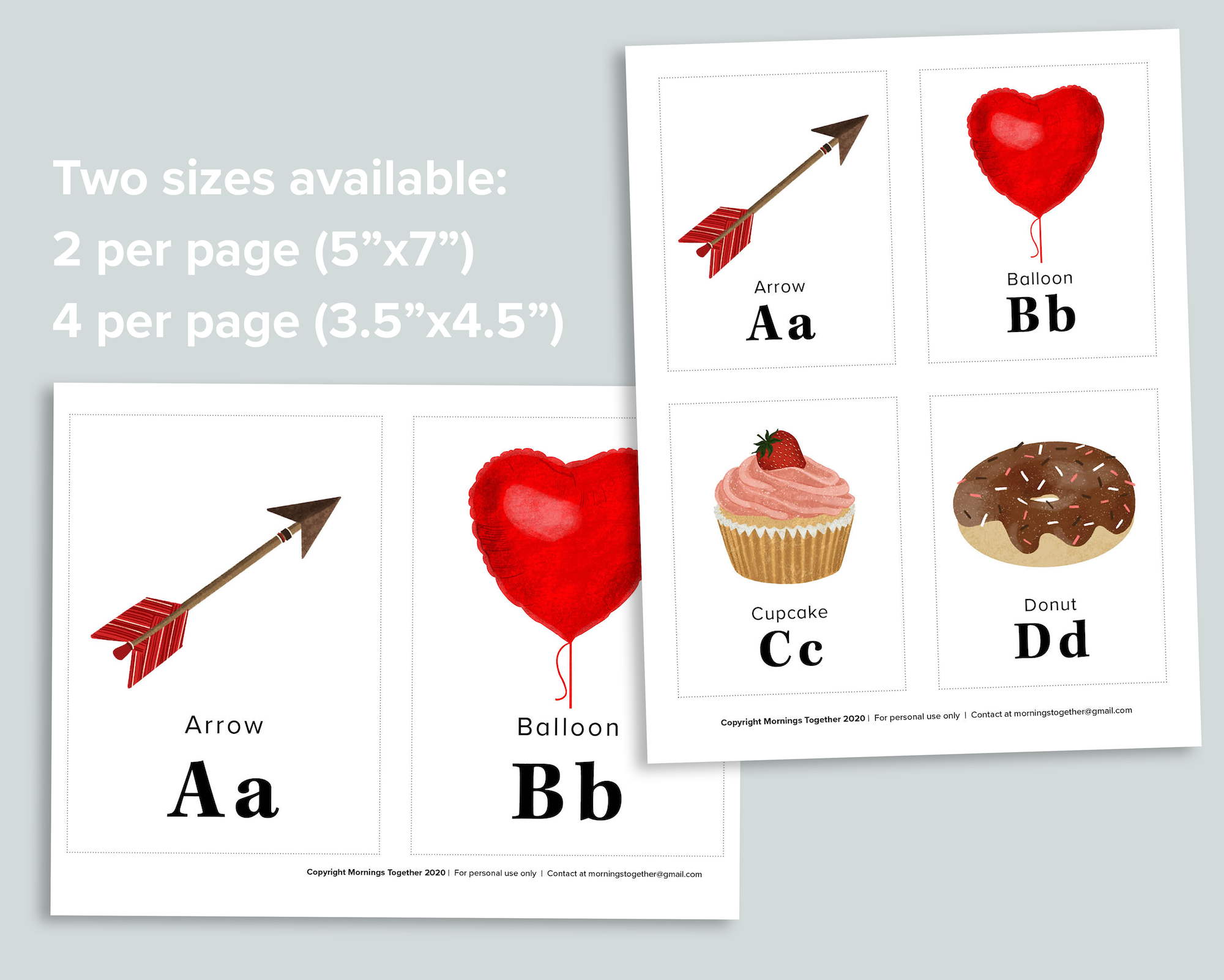 Valentine's Day ABC Cards