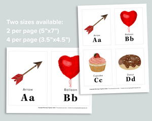 Valentine's Day ABC Cards