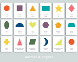 Shapes Flashcards (German)