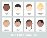 Emotions Flashcards (German)