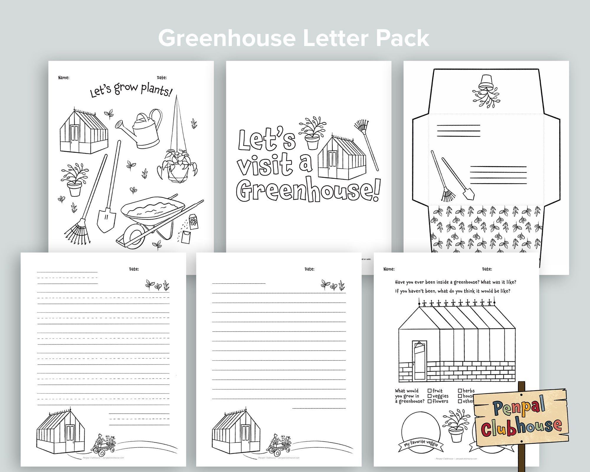 Greenhouse Letter Pack