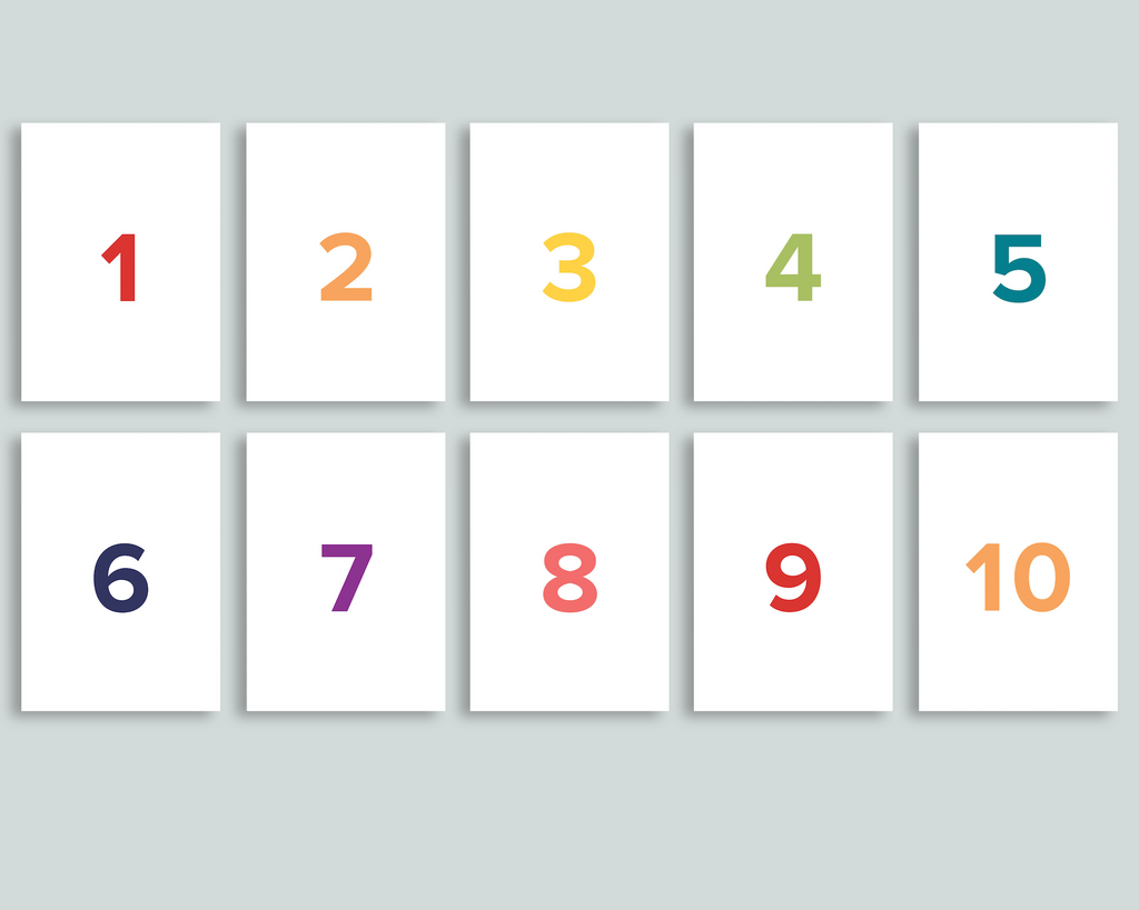 123 Flashcards - Color