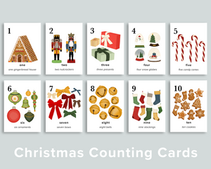 Christmas Counting Cards