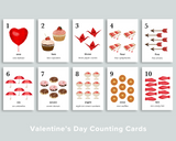 Valentine's Day Counting Cards