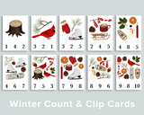 Winter Nature Count & Clip Cards