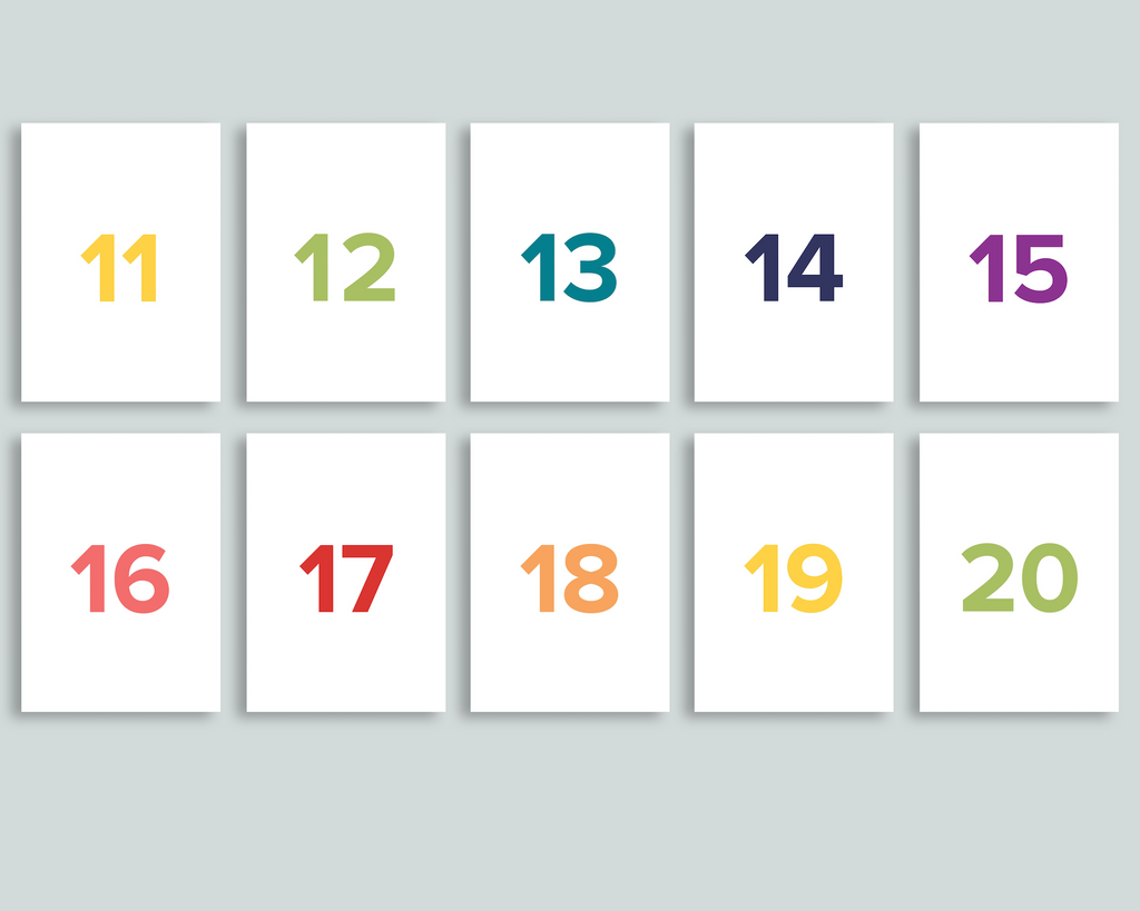 123 Flashcards - Color