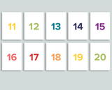 123 Flashcards - Color