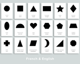 Shapes Flashcards (French)