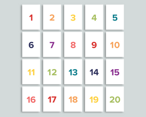 123 Flashcards - Color