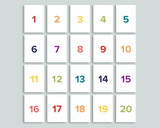 123 Flashcards - Color