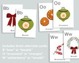 Christmas Alphabet Flashcards
