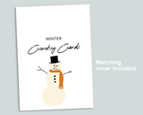 Winter Nature Counting Cards